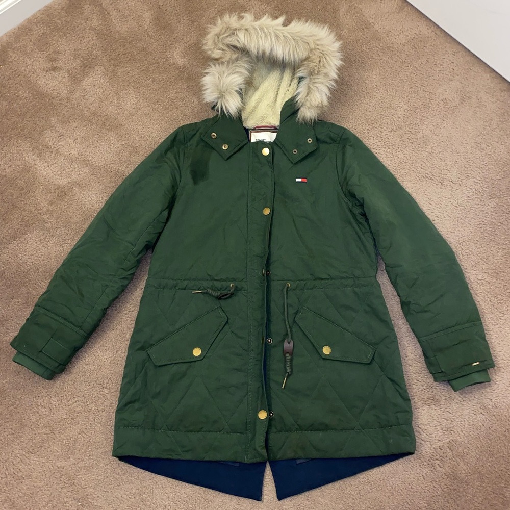 Tommy Hilfiger Rain Jacket Size Medium